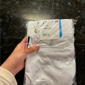 Champro White Baseball Pants Boys NWT!